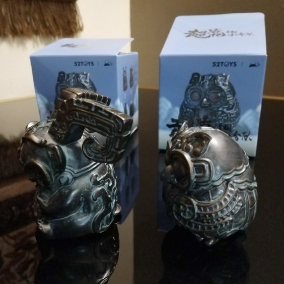 52TOYS x Hyperactivation Owl + Ram Bronze Ware Blind Box Series Figures - Picture 6 of 10